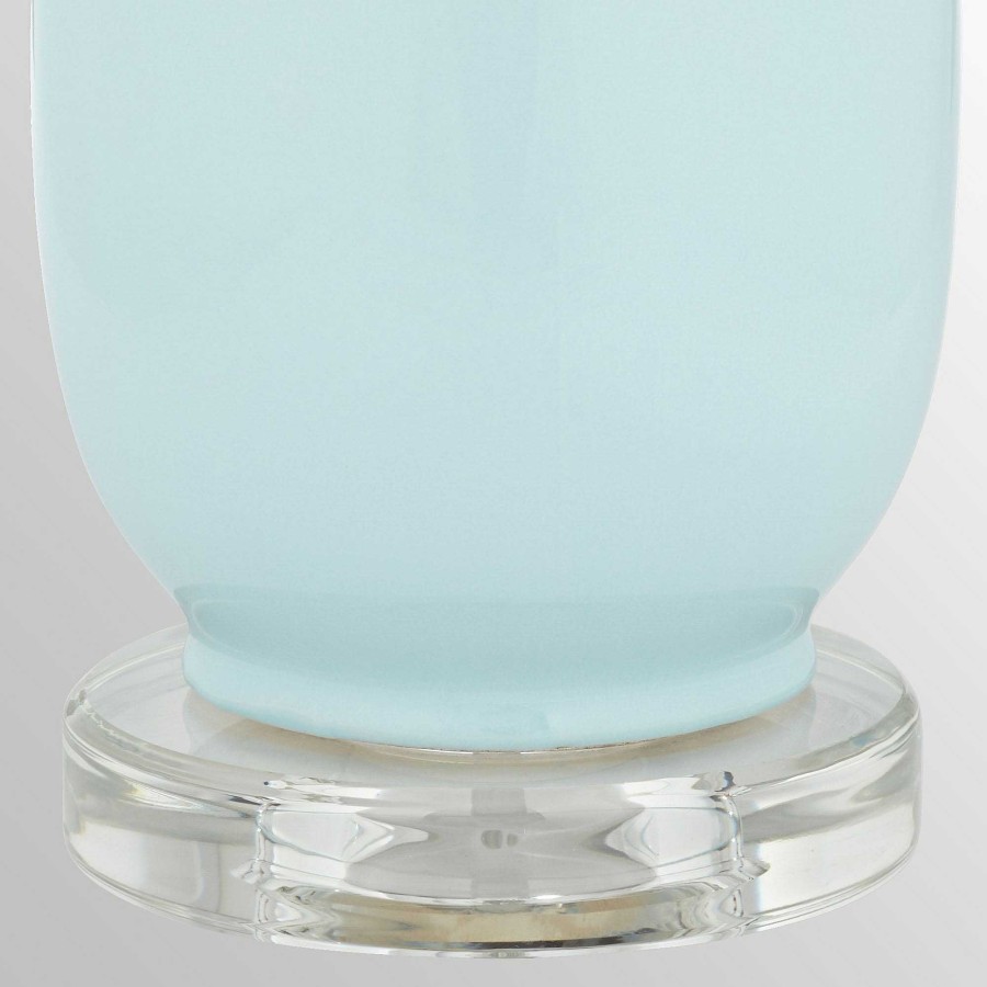 Home Accents Touch of Class | Maeve Light Blue Ceramic Table Lamp Pair