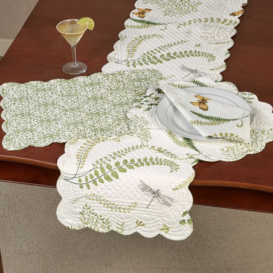 Kitchen Touch of Class | Althea Reversible Butterfly Foliage Table Linens