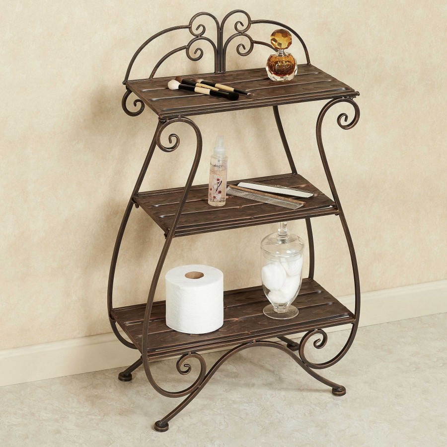 Furniture Touch of Class | Brooks Garden Indoor Outdoor Three Tier Shelf