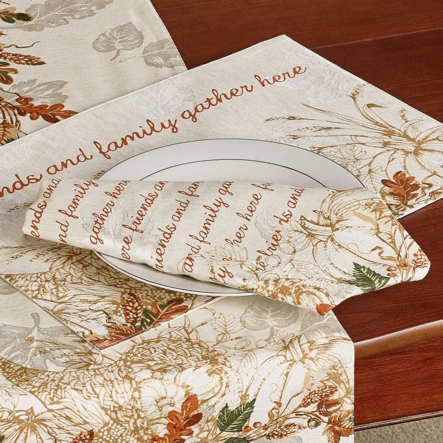 Kitchen Touch of Class | Autumn Heritage Fall Napkin Set Of 4