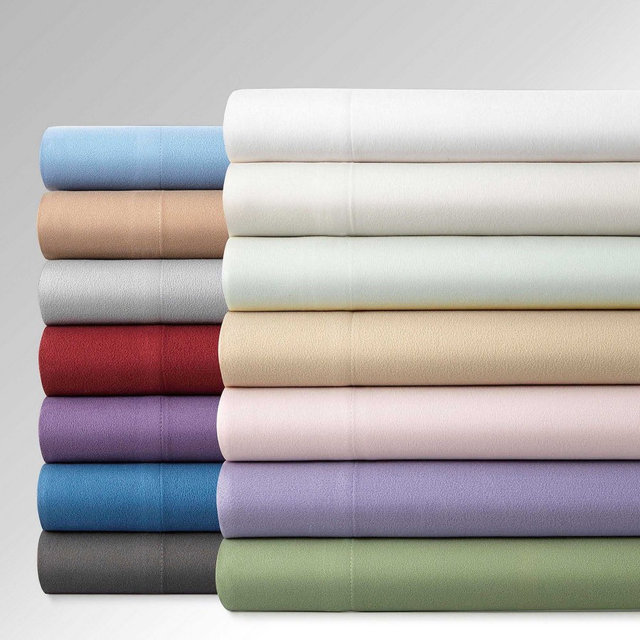 Bedding Touch of Class | 140 Gsm Micro Flannel(R) Solid Color Sheet Set