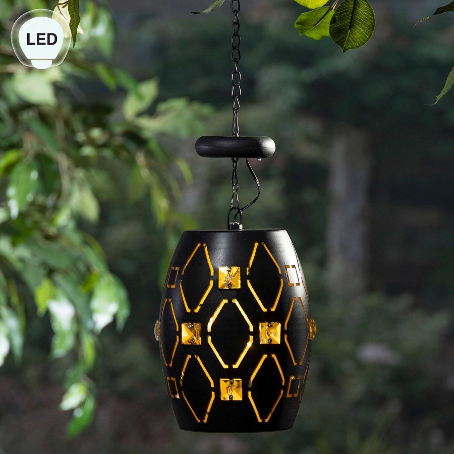 Home Accents Touch of Class | Kendall Led Outdoor Solar Hanging Pendant Lamp From Everlasting Glow