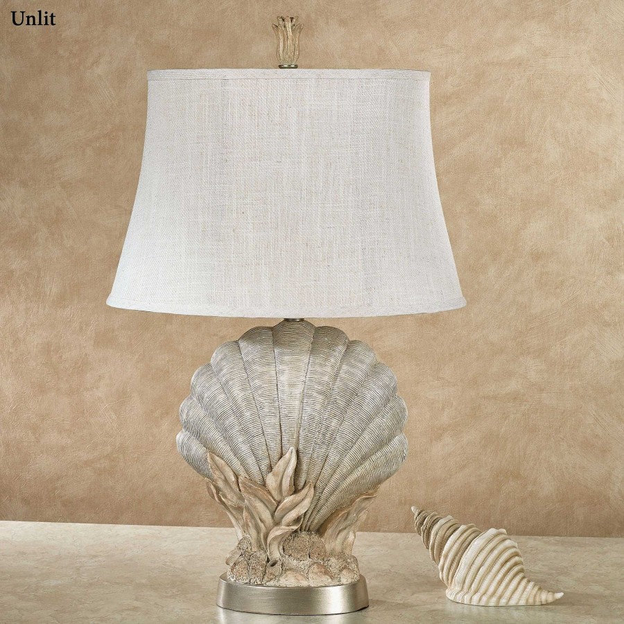 Home Accents Touch of Class | Noble Sea Coastal Shell Table Lamp