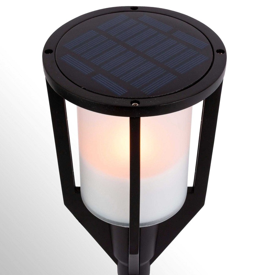 Home Accents Touch of Class | Outdoor Solar Led Flame Torch Light With Adjustable Height From Everlasting Glow