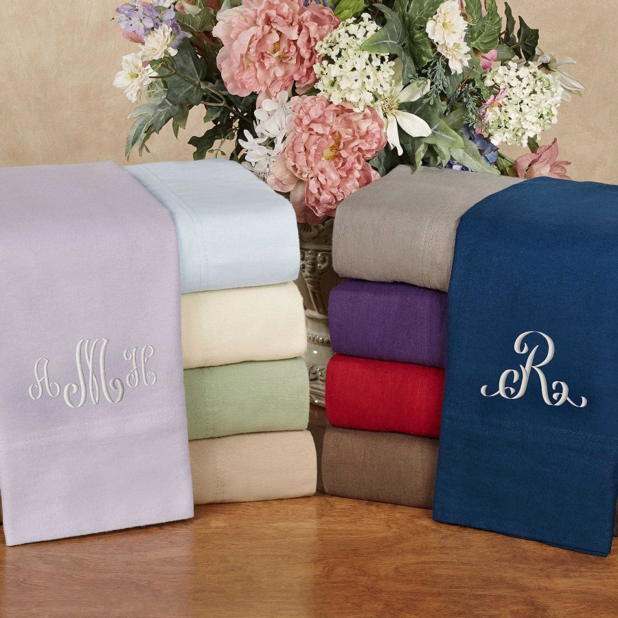 Bedding Touch of Class | 170 Gsm Extra Deep Pocket Solid Flannel Sheet Set