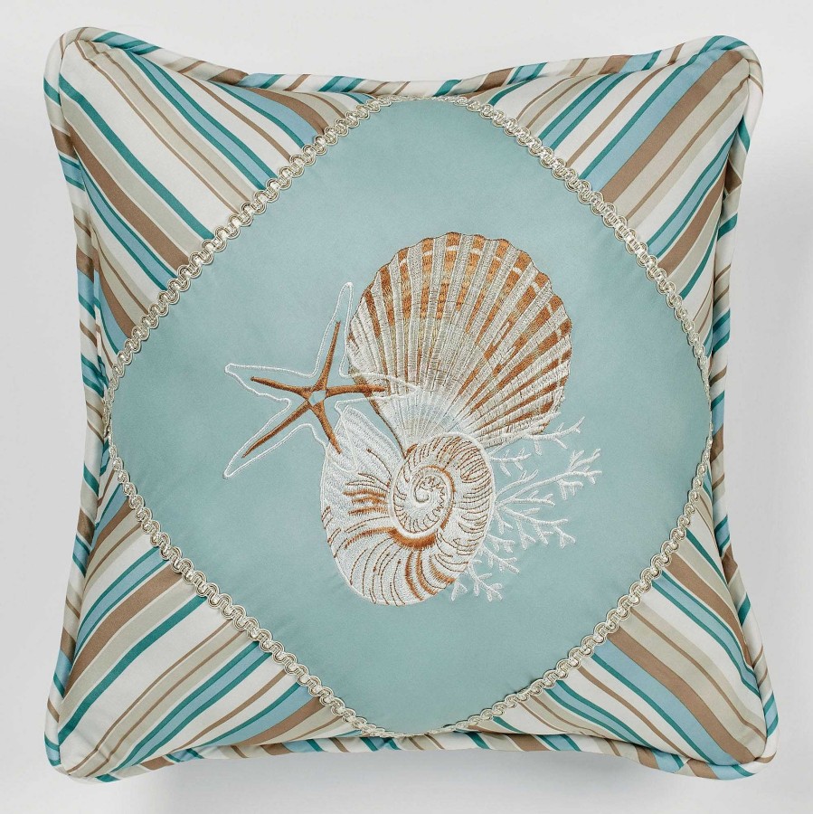 Bedding Touch of Class | Seabreeze Coastal Decorative Pillows