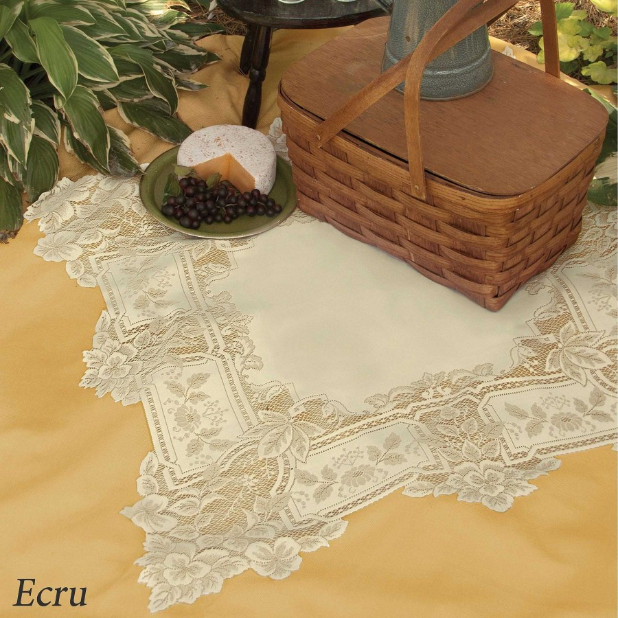 Home Accents Touch of Class | Antique Lace Square Table Topper