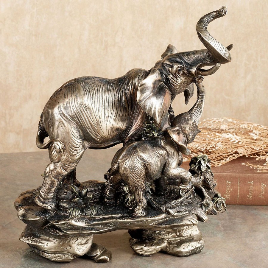 Home Accents Touch of Class | Maternal Affection Elephant Table Sculpture