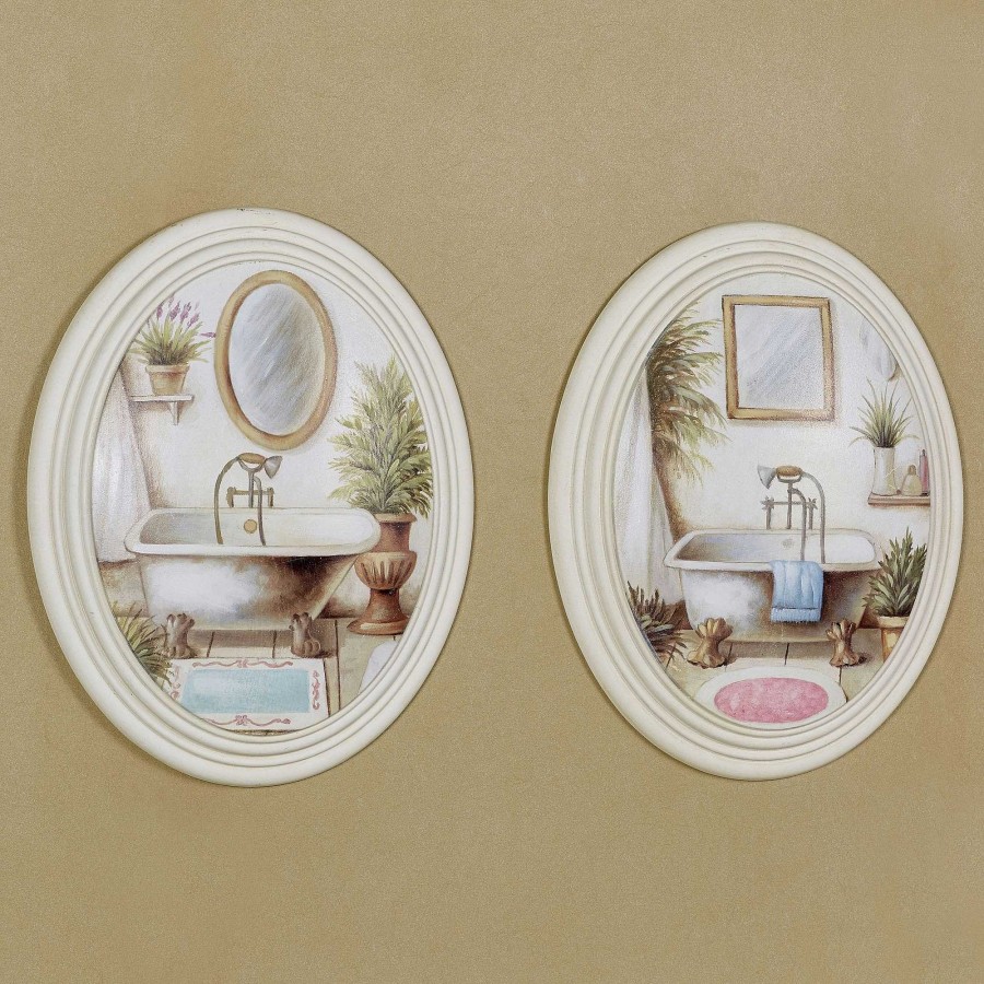 Bath Touch of Class | Peaceful Retreat Bathroom Wall Plaque Set