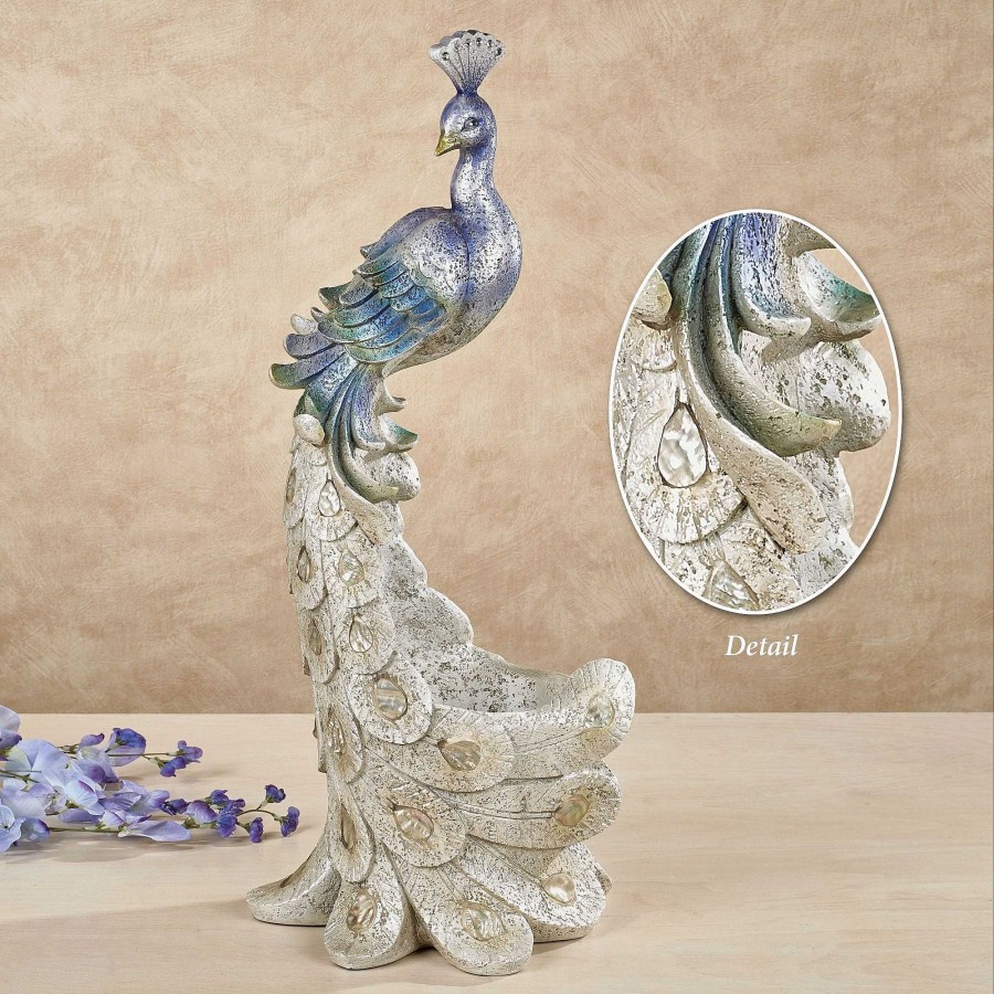 Home Accents Touch of Class | Graceful Peacock Tall Accent Vase