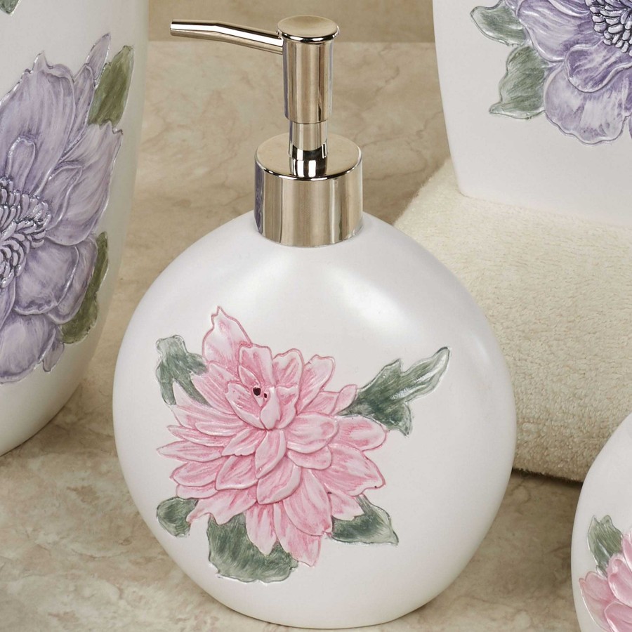 Bath Touch of Class | Ashleigh Floral Bath Accessories By Royal Court Home