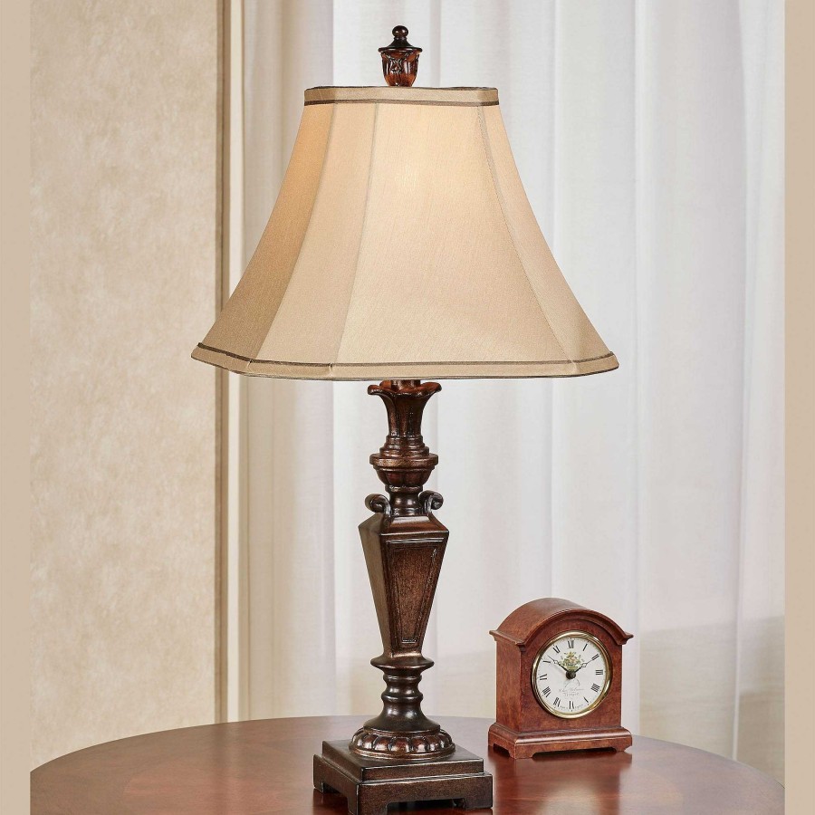 Home Accents Touch of Class | Serilda Traditional Table Lamp With Gold Shade