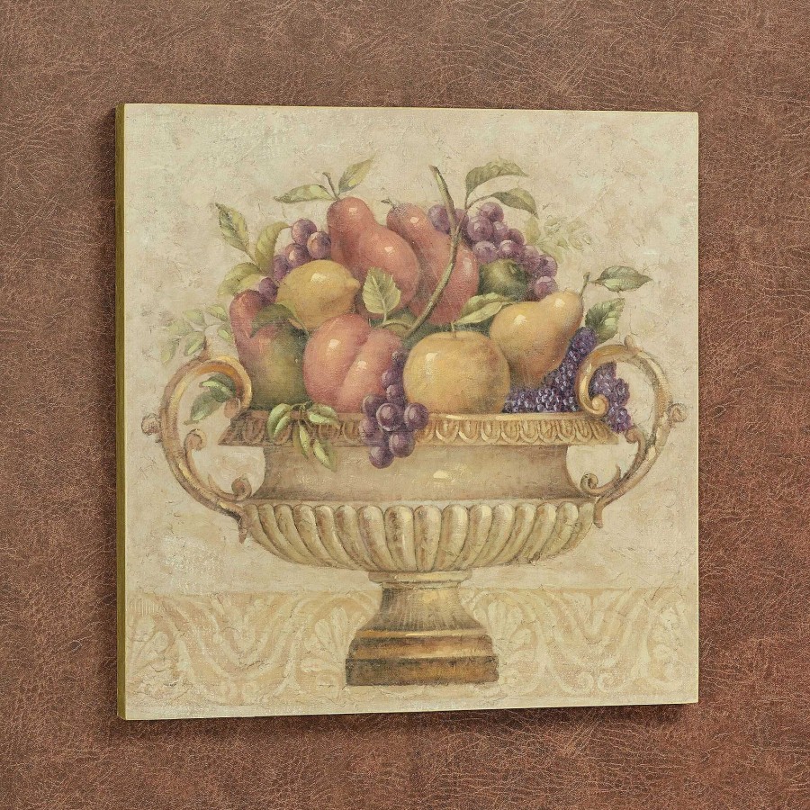 Kitchen Touch of Class | Fruitful Harvest Wooden Wall Art Plaque