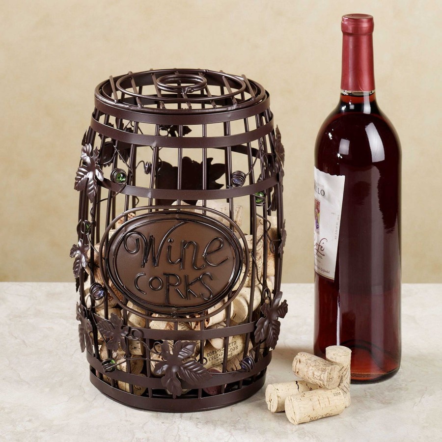 Kitchen Touch of Class | Wine Barrel Cork Cage(R)