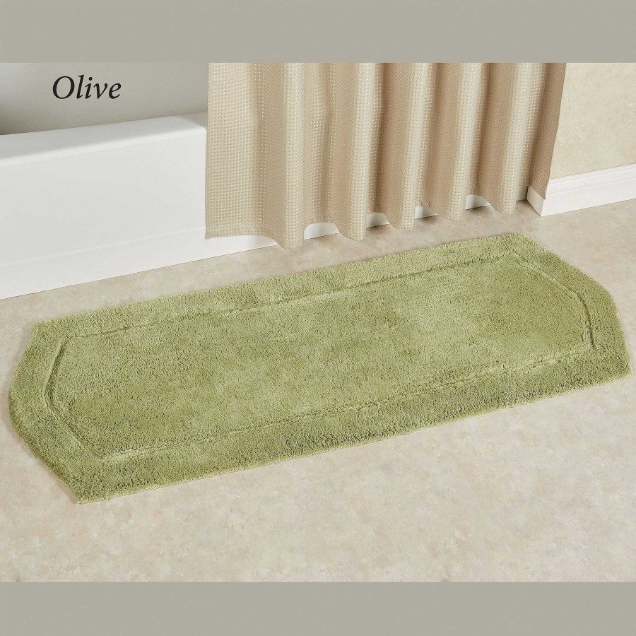 Bath Touch of Class | Waterford Soft Tufted Cotton Bath Rug Runner