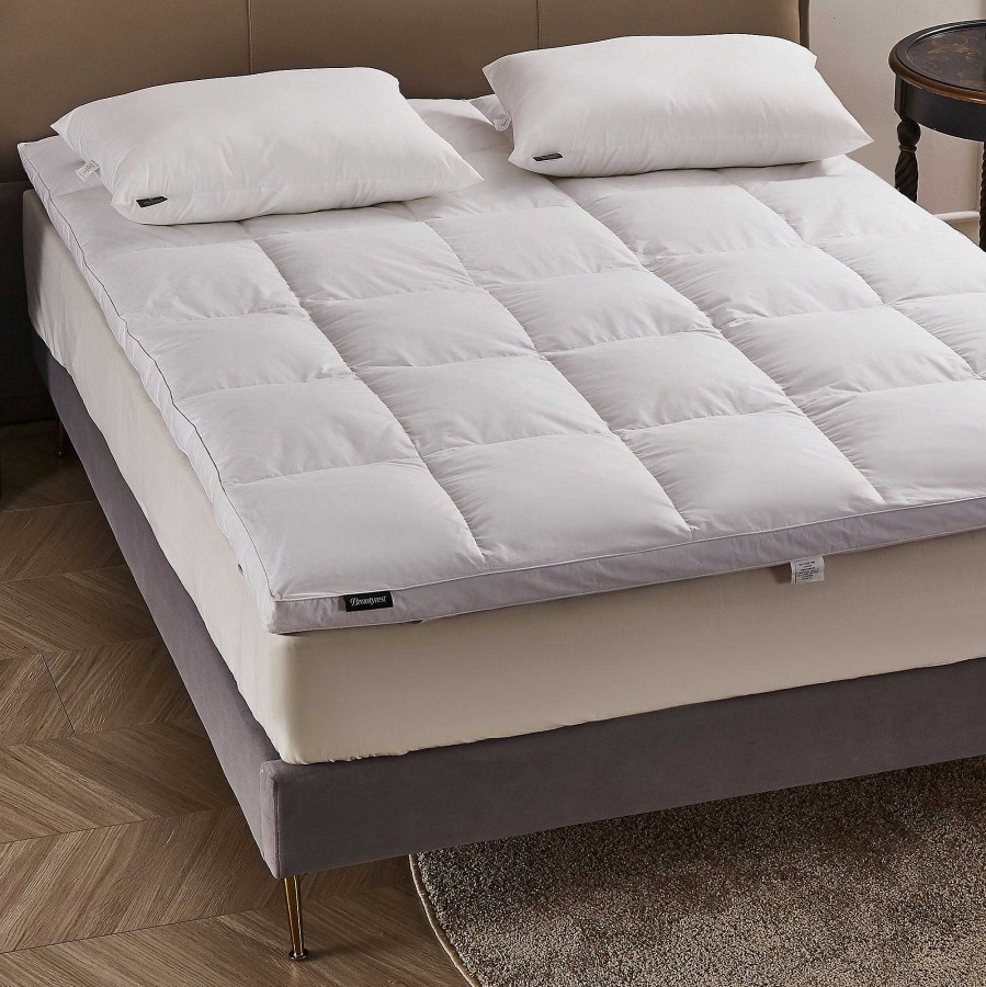 Bedding Touch of Class | Beautyrest White Cotton Featherbed