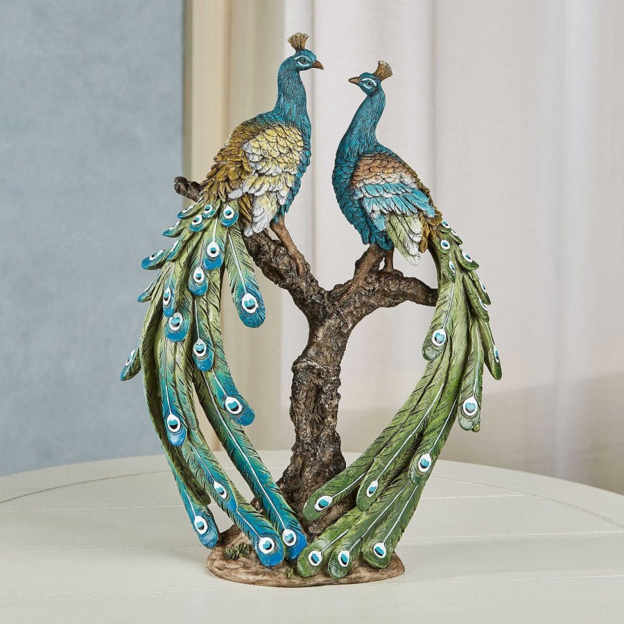 Home Accents Touch of Class | Ardent Peacock Table Sculpture