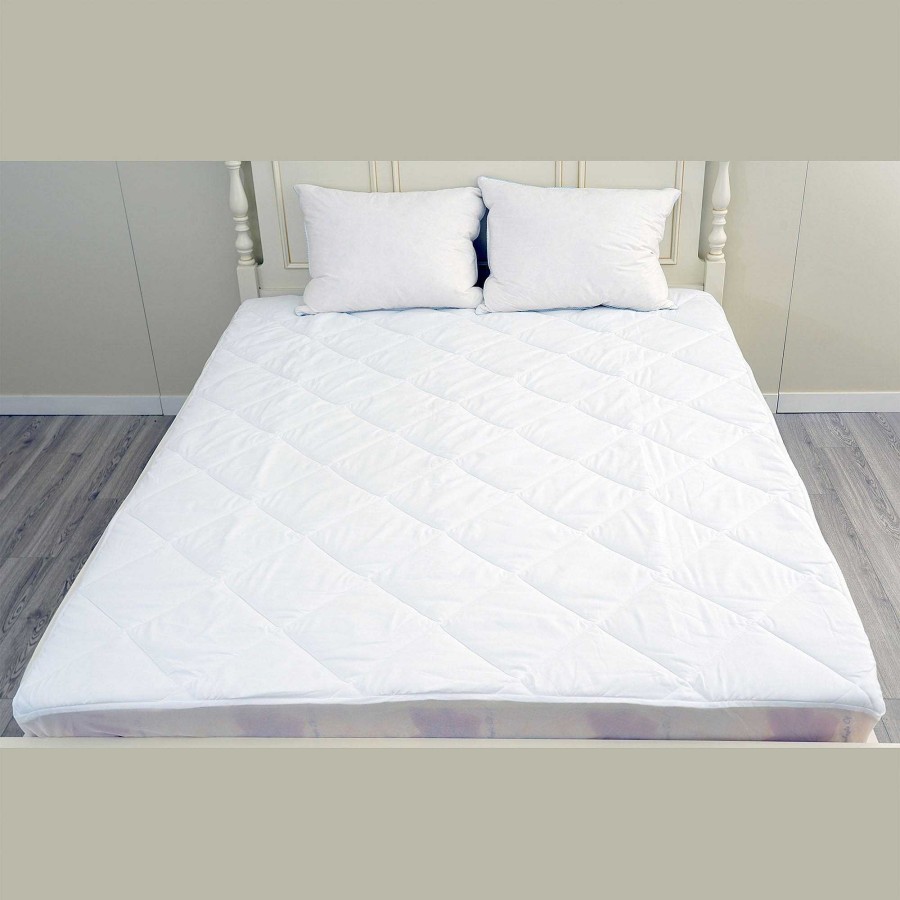 Bedding Touch of Class | Spring Loft Quilted Hypoallergenic Waterproof Mattress Pad