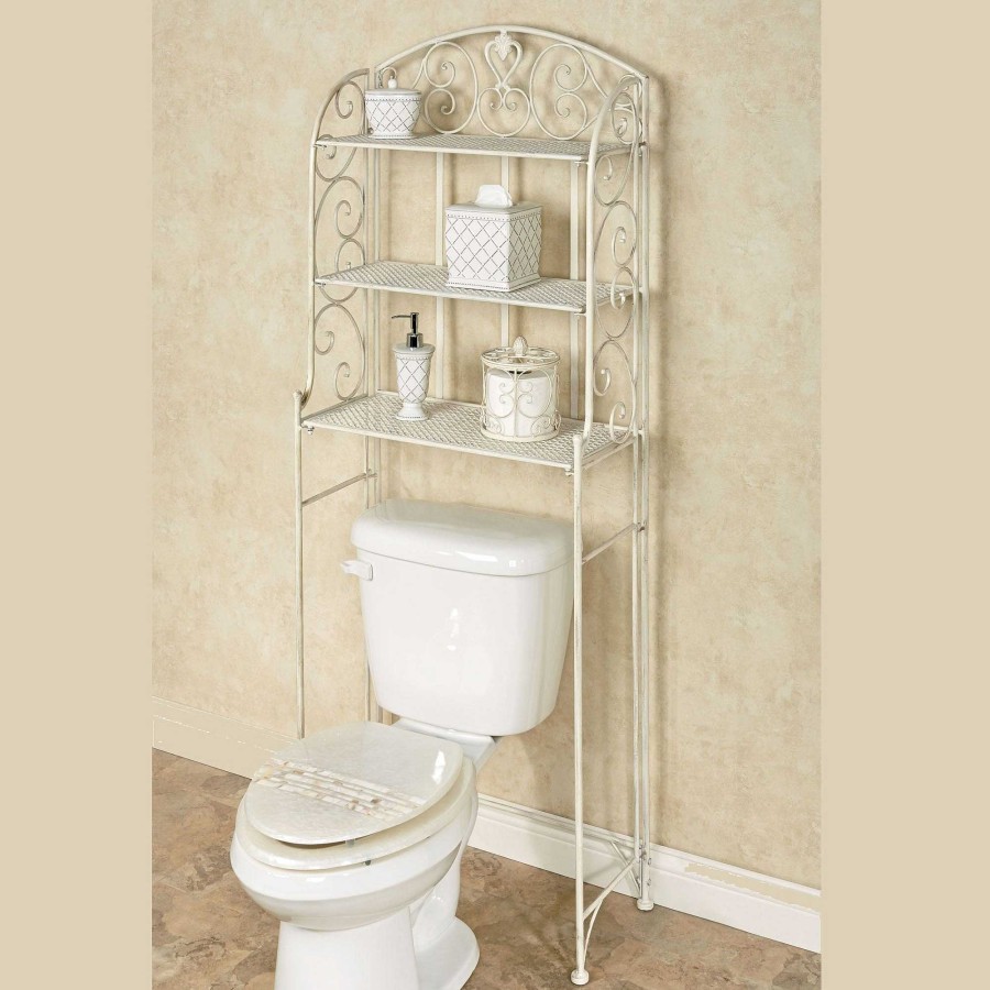 Bath Touch of Class | Aldabella Creamy Gold Bathroom Space Saver