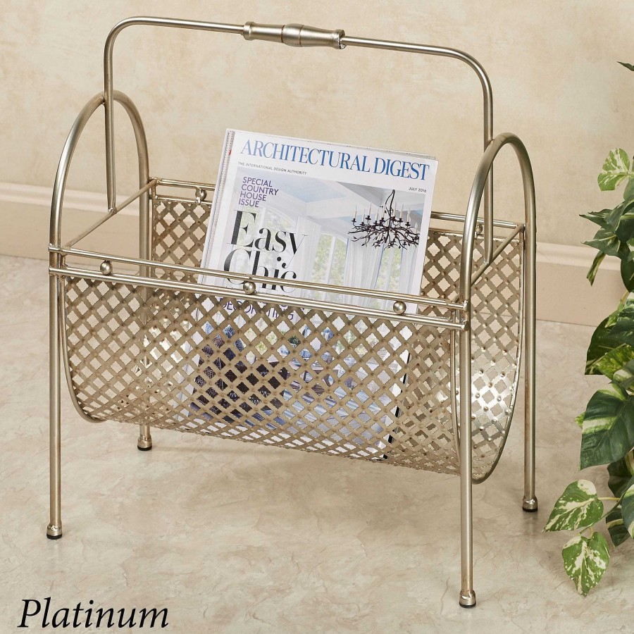 Home Accents Touch of Class | Nolah Metal Magazine Rack