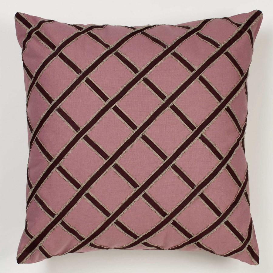 Bedding Touch of Class | Cherish Lattice Decorative Pillow Closeout