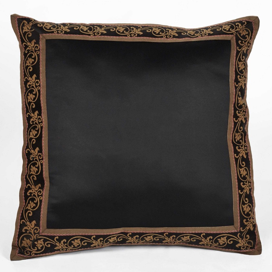 Bedding Touch of Class | Triomphe Black European Sham