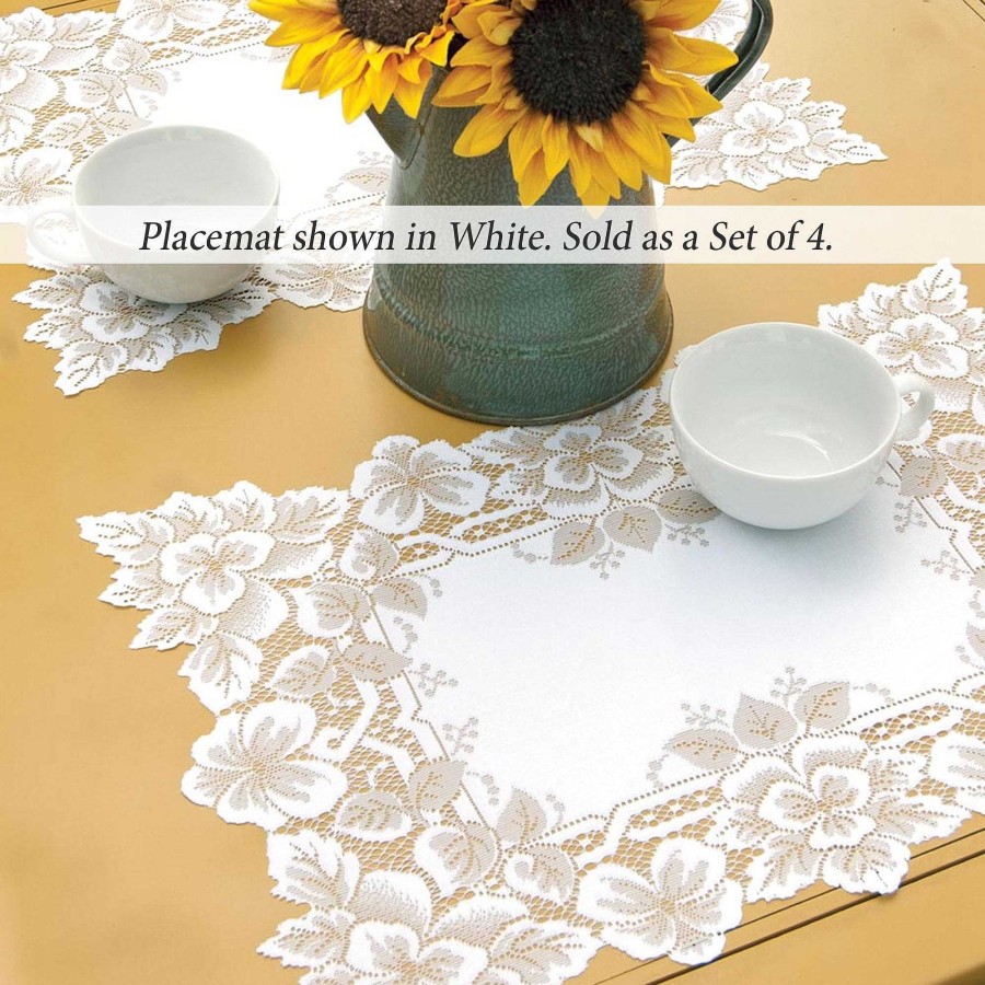 Kitchen Touch of Class | Antique Lace Oblong Tablecloth And Table Linens