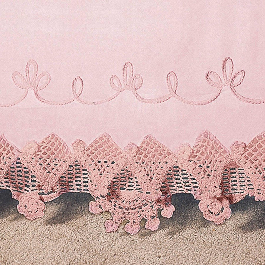 Bedding Touch of Class | Crochet Bedskirts And Accessories