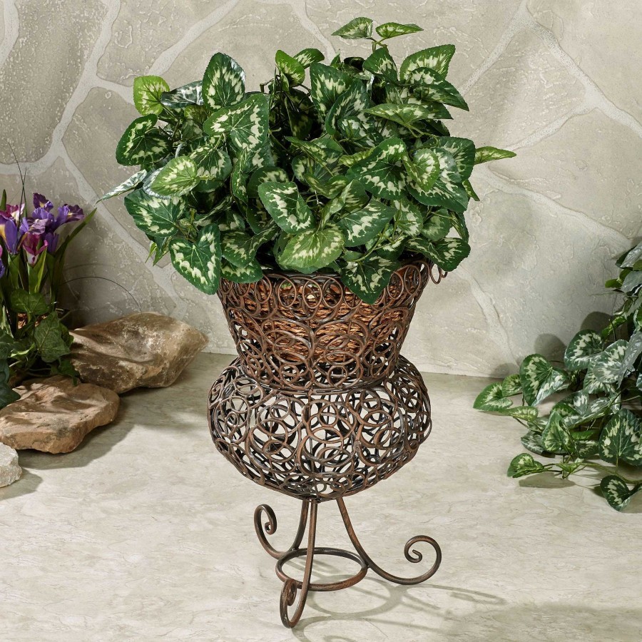 Home Accents Touch of Class | Addemson Indoor Outdoor Metal Plant Stand