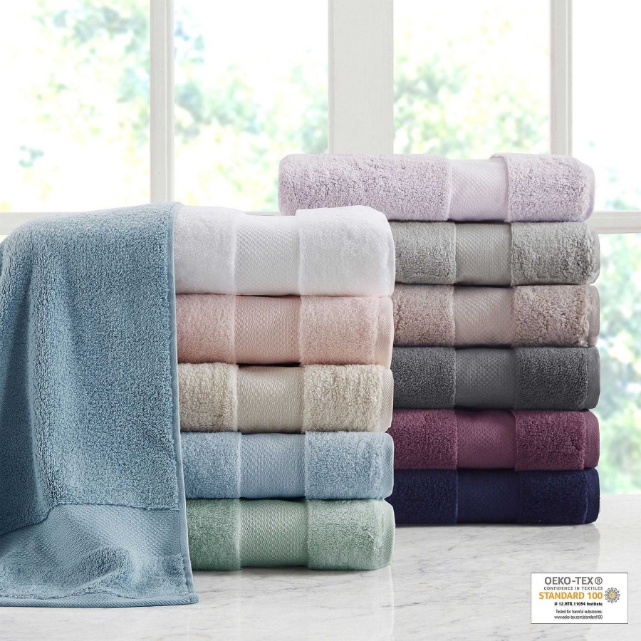 Bath Touch of Class | 600+ Gsm Turkish Cotton 6 Pc Bath Towel Set By Madison Park Signature