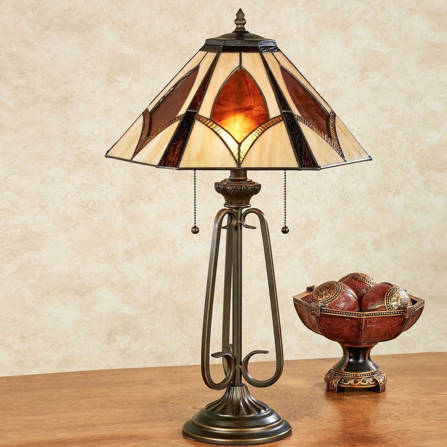 Home Accents Touch of Class | Ambree Stained Glass Table Lamp