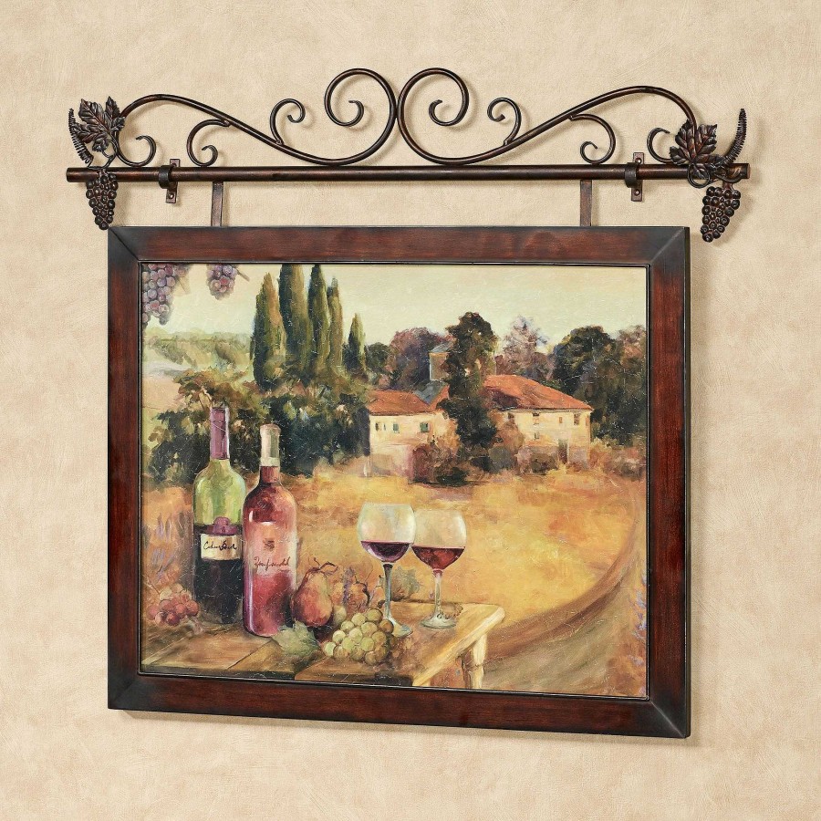 Kitchen Touch of Class | Spoleto Afternoon Italian Scene Wall Art With Metal Hanger