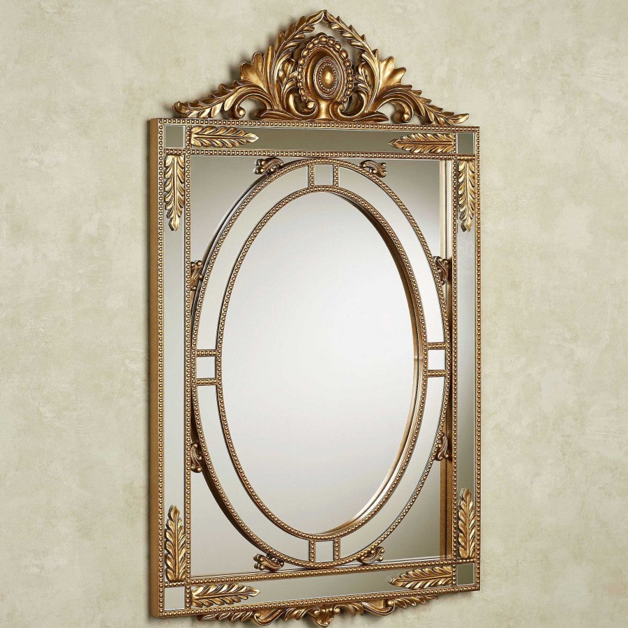 Bath Touch of Class | Anwen Aged Gold Ornate Wall Mirror