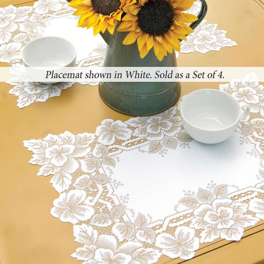 Kitchen Touch of Class | Antique Lace Round Tablecloth And Table Linens