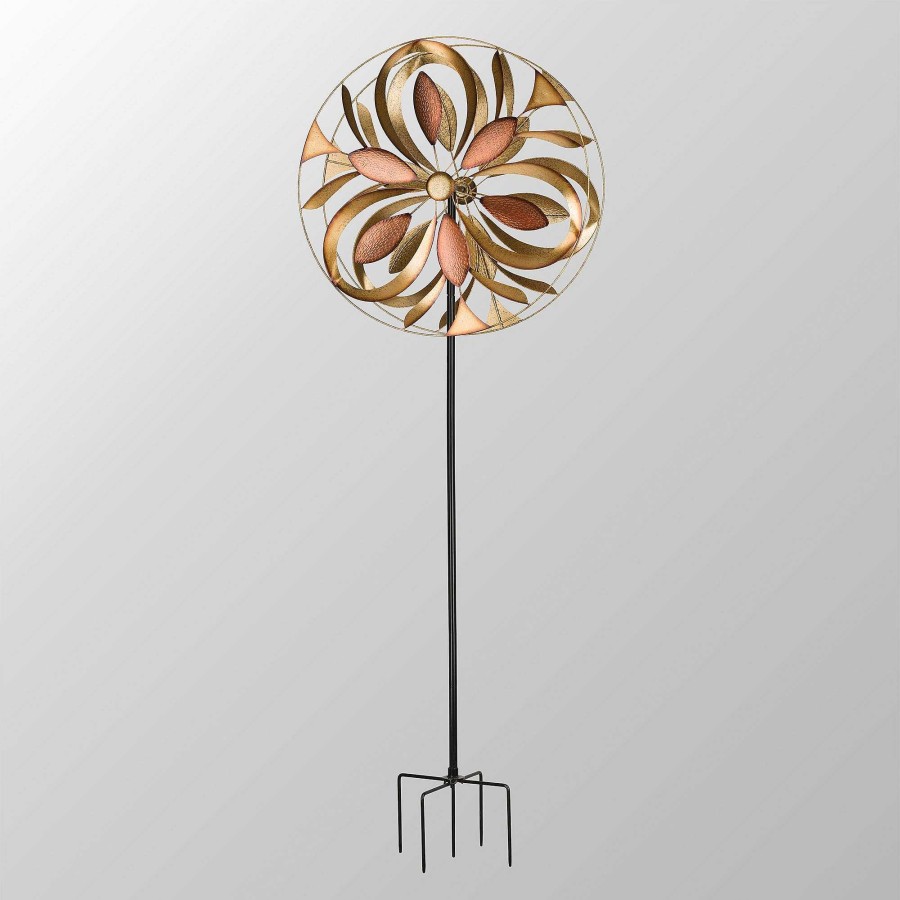 Home Accents Touch of Class | Windsor Metallic Rotating Outdoor Garden Wind Spinner