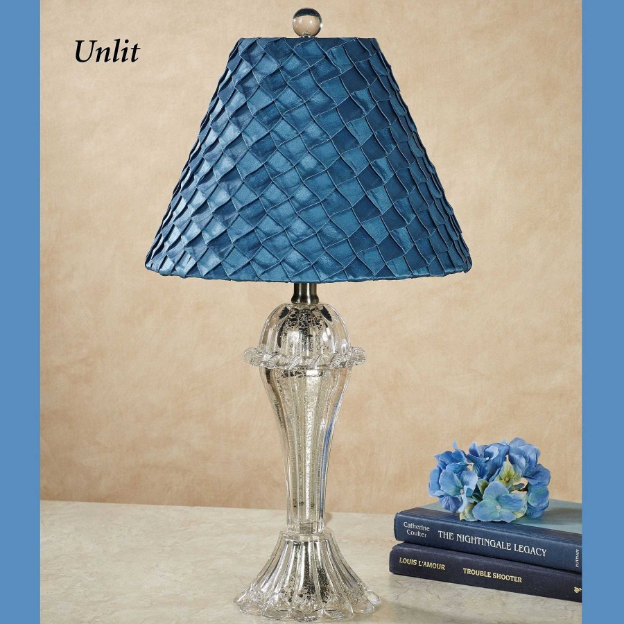 Home Accents Touch of Class | Kimiko Mercury Glass Font Table Lamp