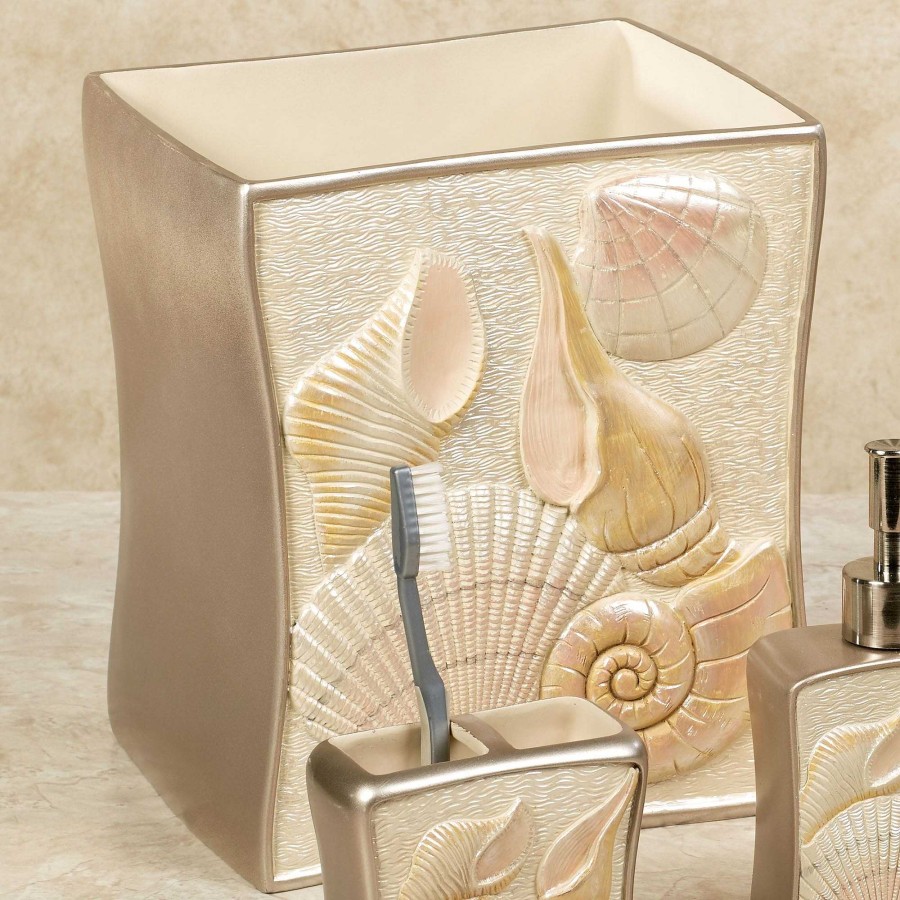 Bath Touch of Class | Sea Shell Coastal Bath Accessories