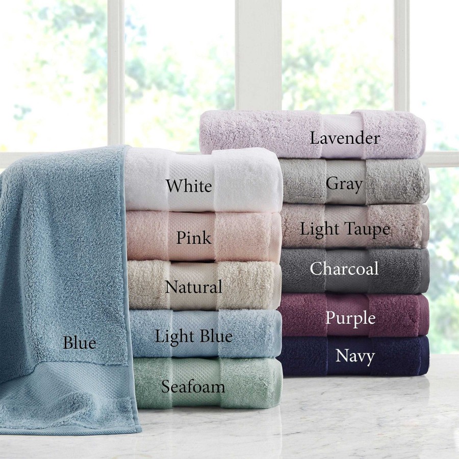 Bath Touch of Class | 600+ Gsm Turkish Cotton 6 Pc Bath Towel Set By Madison Park Signature