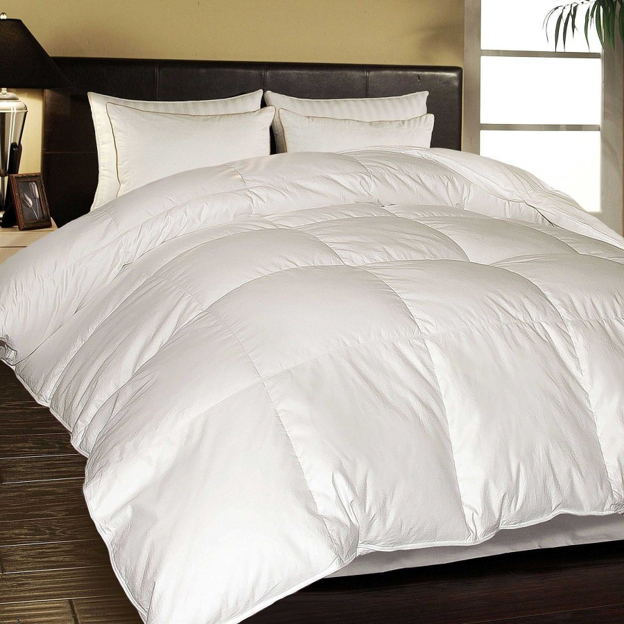 Bedding Touch of Class | 650 Fill Power European White Down Comforter