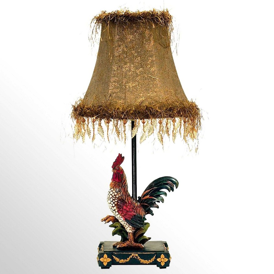 Home Accents Touch of Class | Petite Rooster Accent Table Lamp