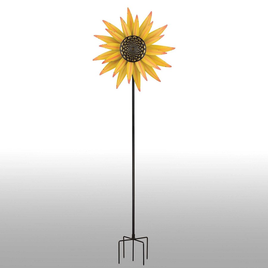 Home Accents Touch of Class | Sunflower Outdoor Garden Double Wind Spinner