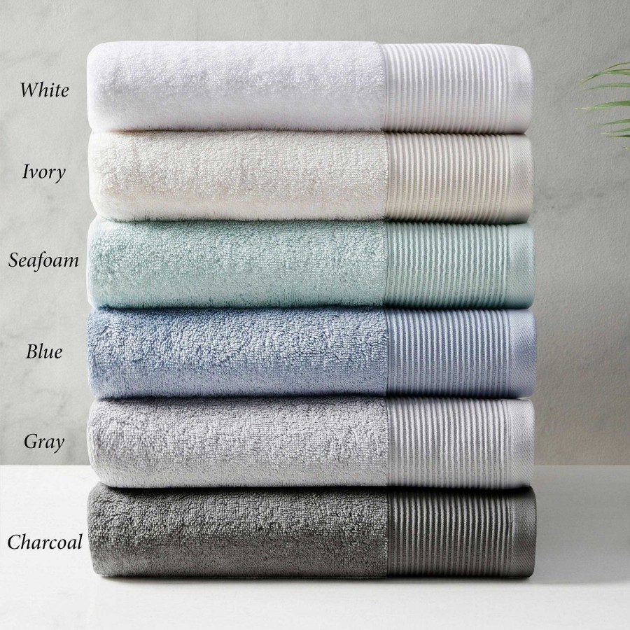 Bath Touch of Class | 600 Gsm Nuage Cotton Blend 6 Pc Bath Towel Set By Beautyrest