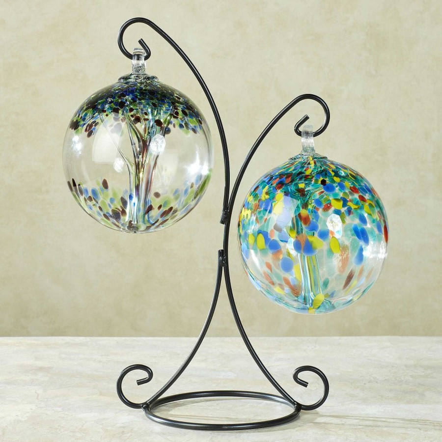 Home Accents Touch of Class | Mystic And Devotion Indoor Outdoor Glass Globe Garden Ornaments By Dale Tiffany