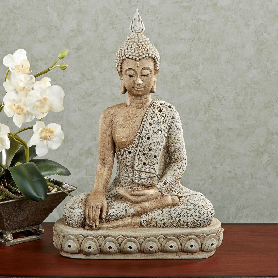 Home Accents Touch of Class | Sitting Thai Buddha Table Sculpture