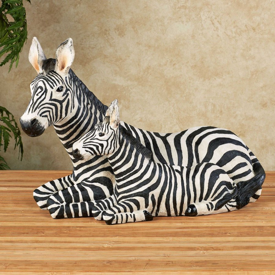 Home Accents Touch of Class | Zebra And Foal Table Sculpture