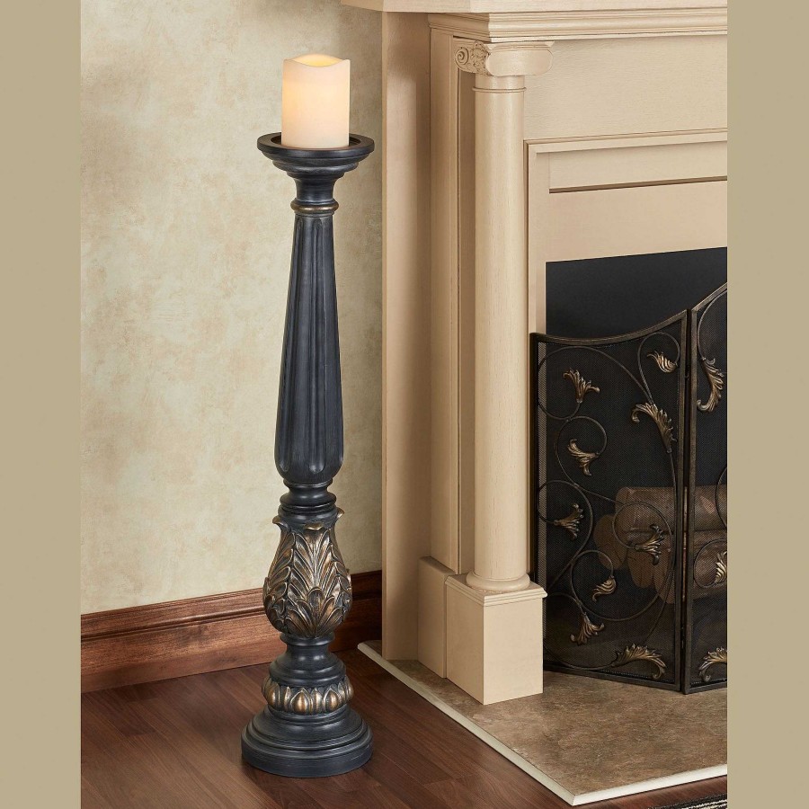 Home Accents Touch of Class | Adalia Grecian Style Floor Candleholder