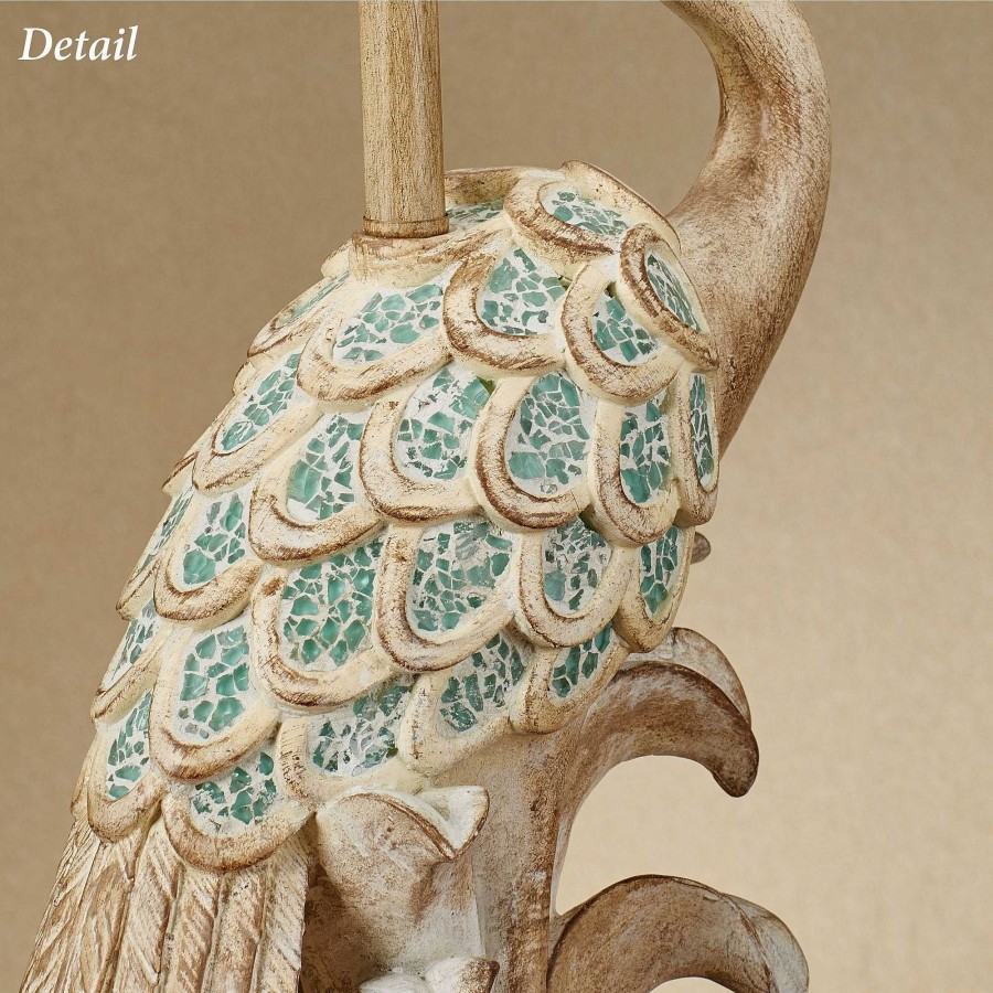 Home Accents Touch of Class | Hector The Heron Mosaic Glass Table Lamp